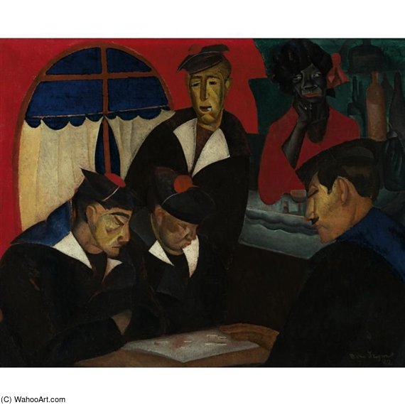 Sailors At A Café, Boui Bouis — Boris Dmitrievich Grigoriev