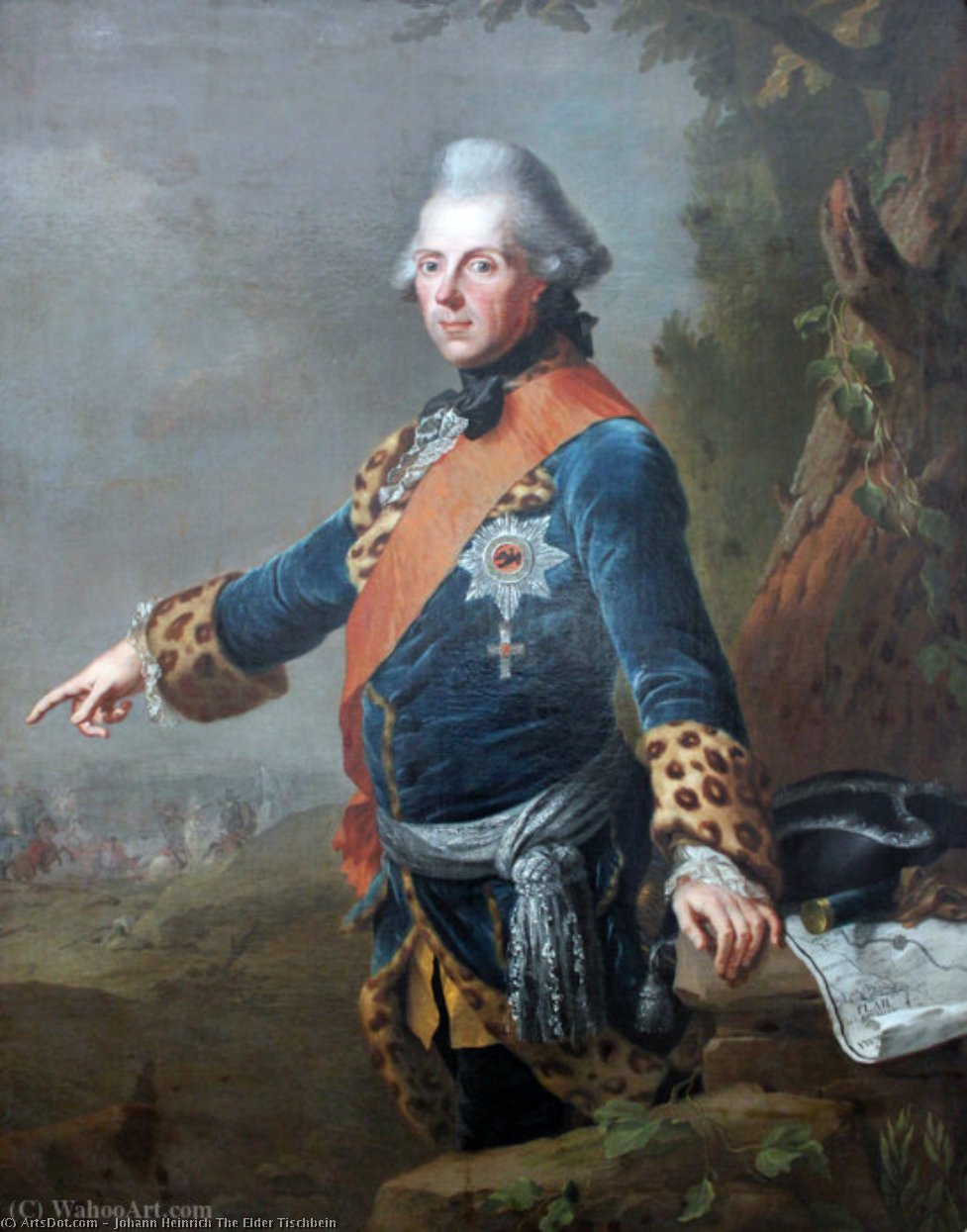Prince Henry Of Prussia — Johann Heinrich The Elder Tischbein