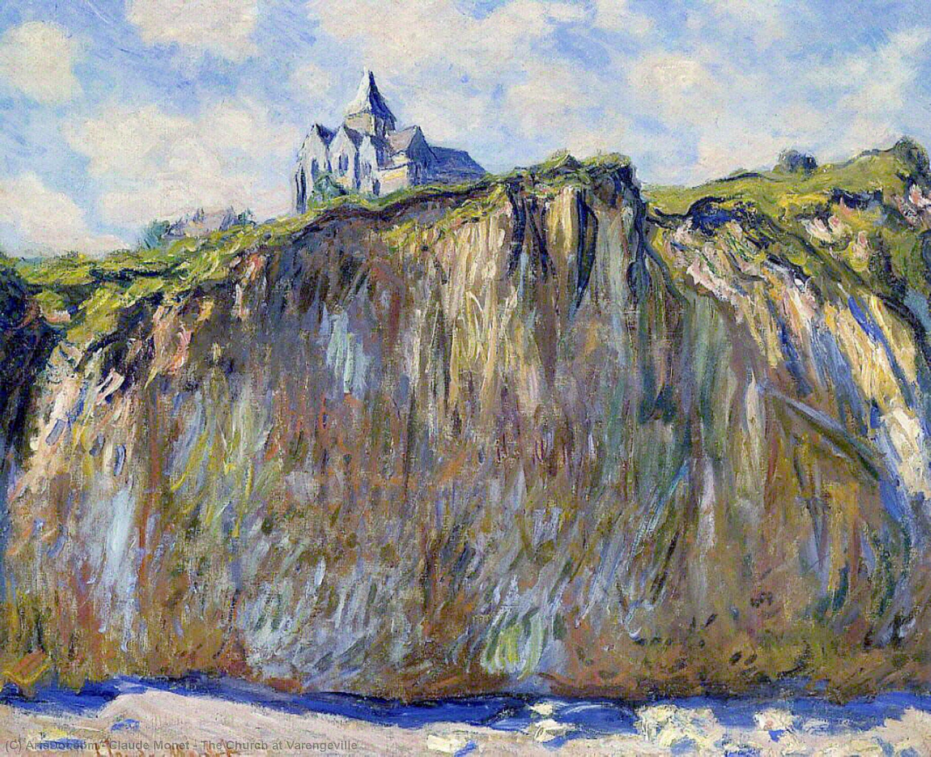The Church At Varengeville — Claude Monet