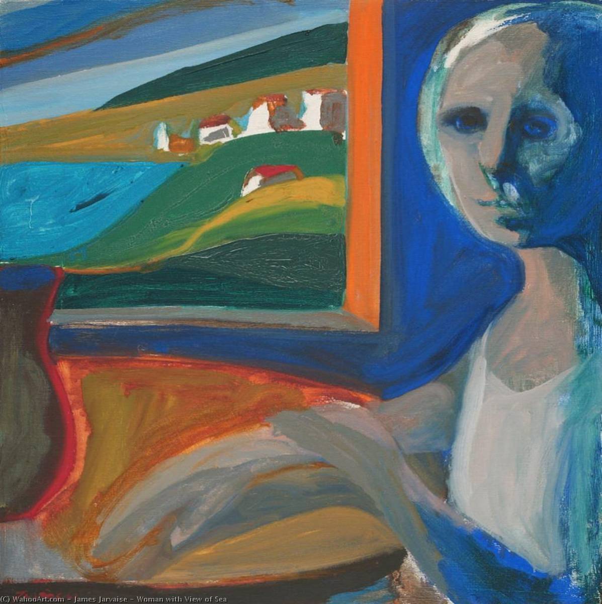 Woman With View Of Sea — James Jarvaise