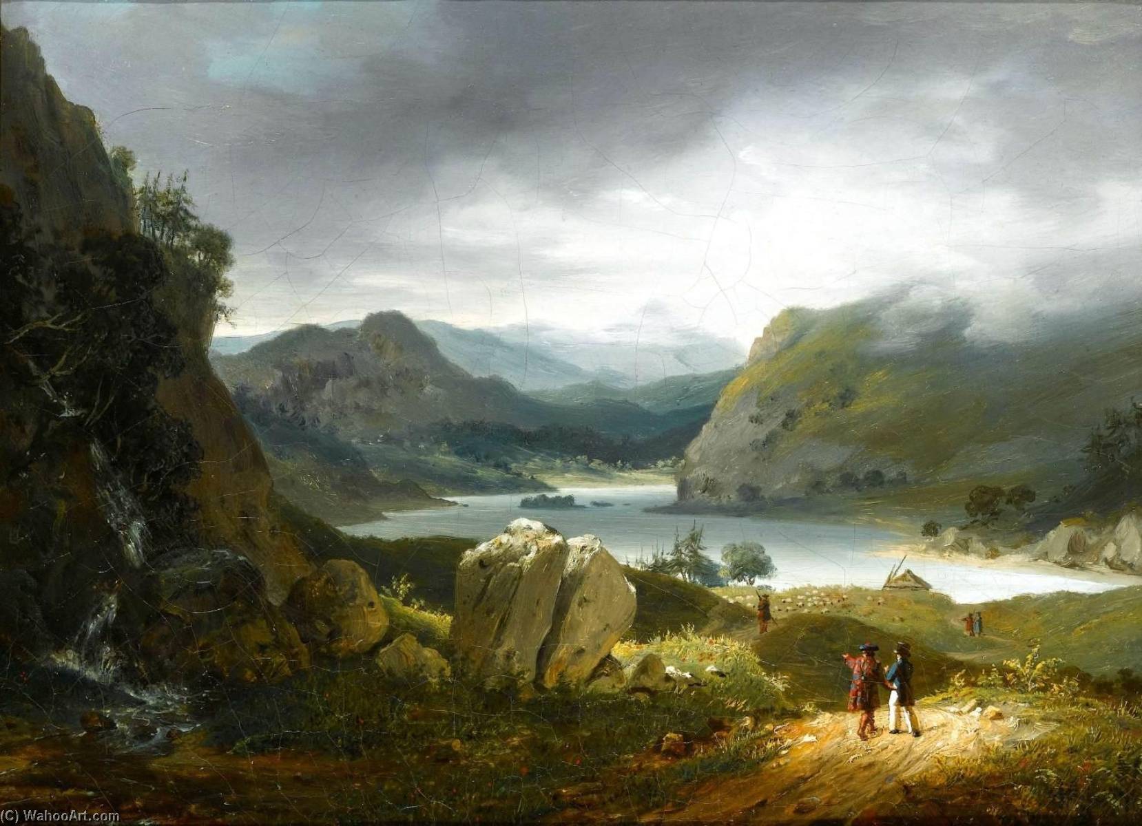 View Of Loch Lomond — Jean Bruno Gassies