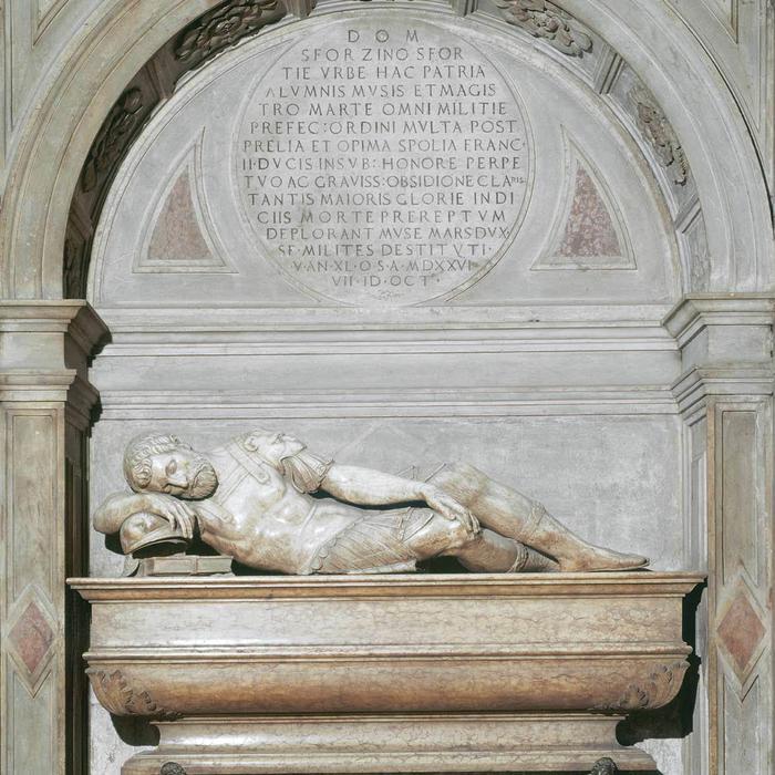 Sepulchral Monument To Sforzino Sforza — Gian Francesco Ferrari D' Agrate