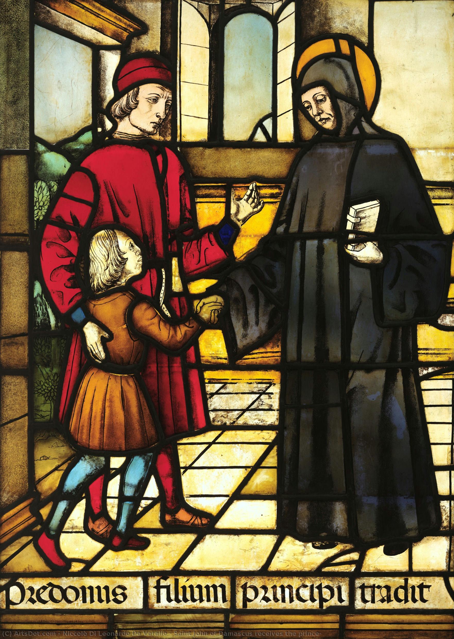 Saint John Of Damascus Receives The Prince — Niccolò Da Varallo