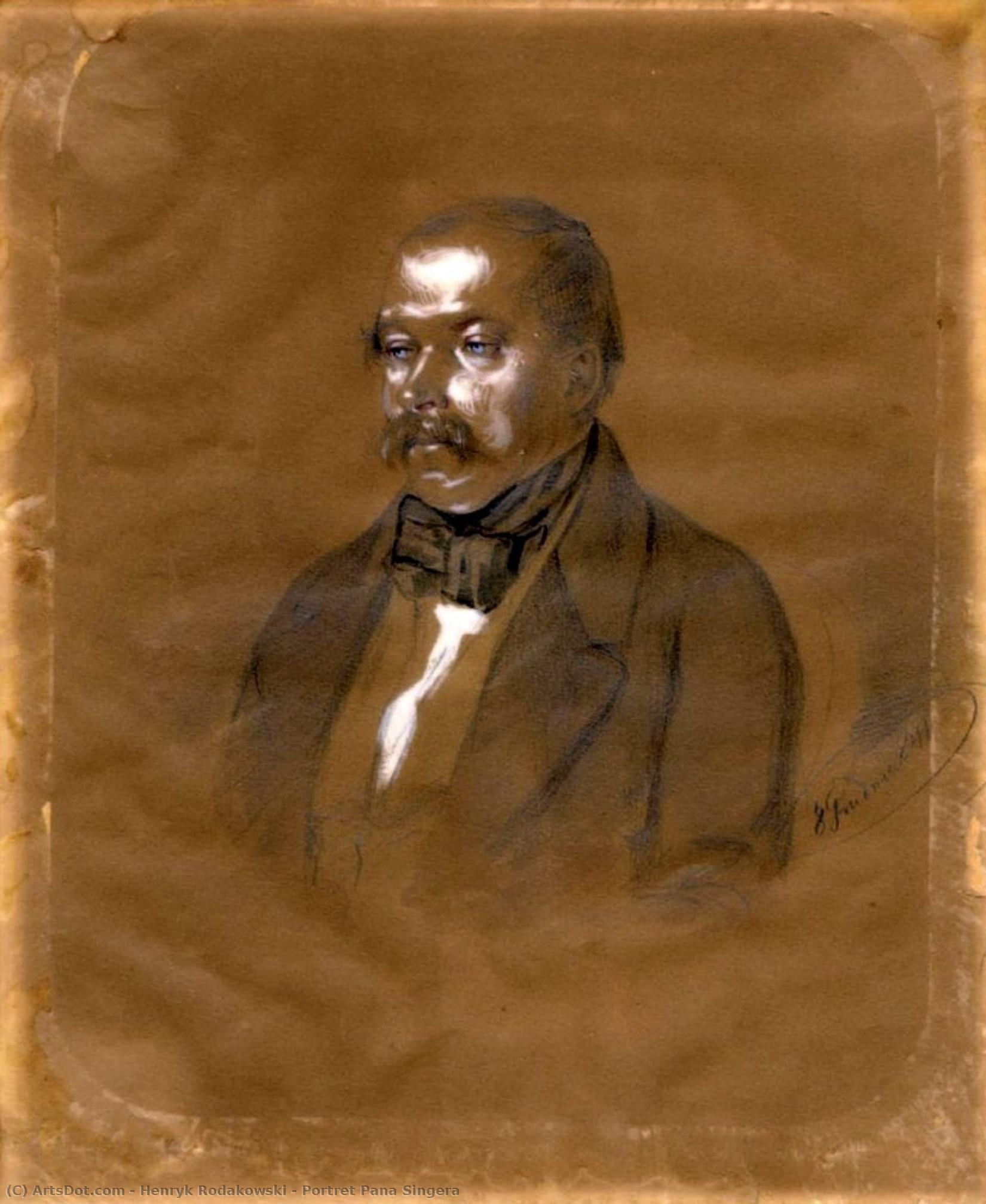 Portret Pana Singera — Henryk Rodakowski