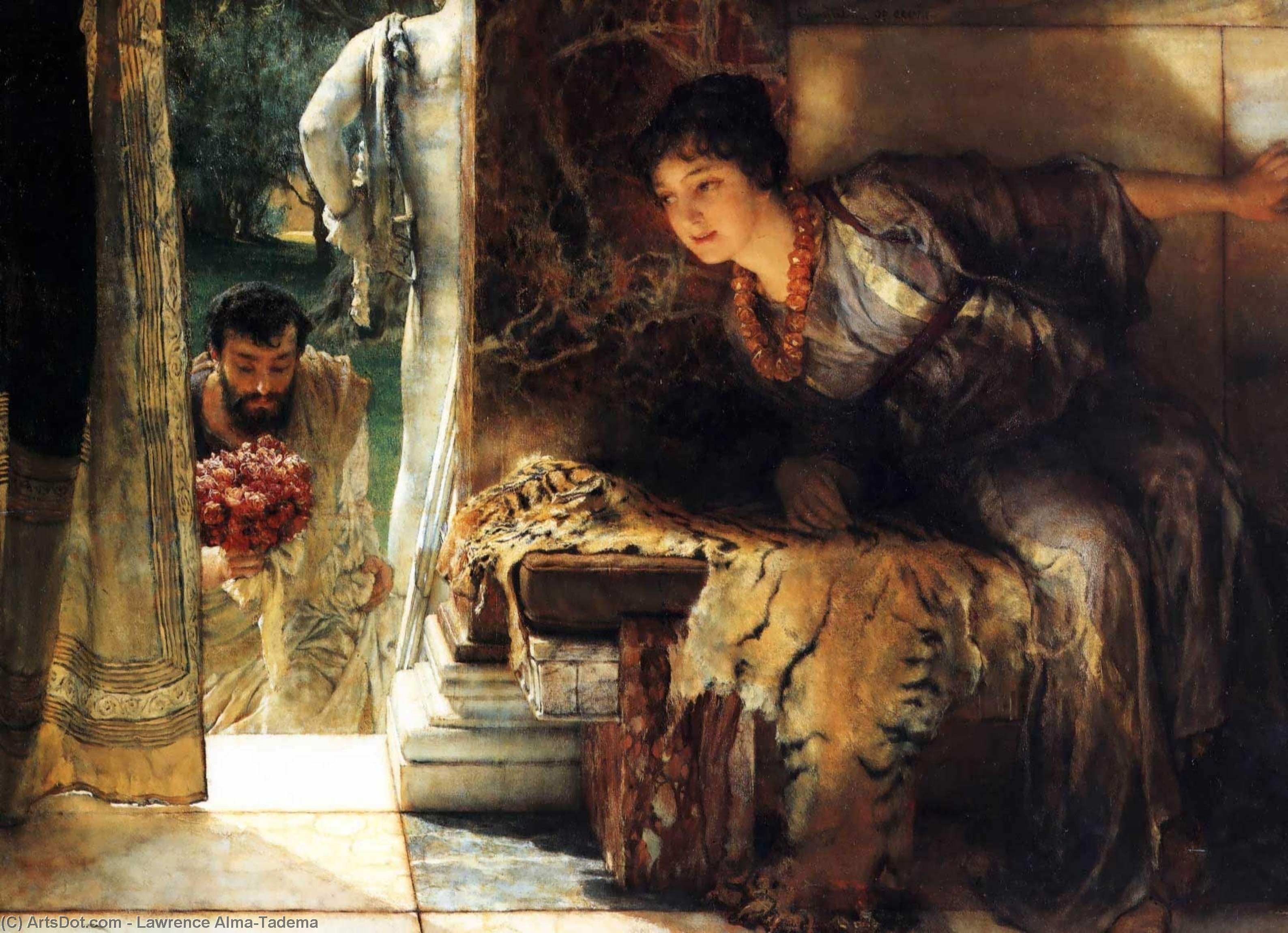 Welcome Footsteps — Lourens Alma Tadema