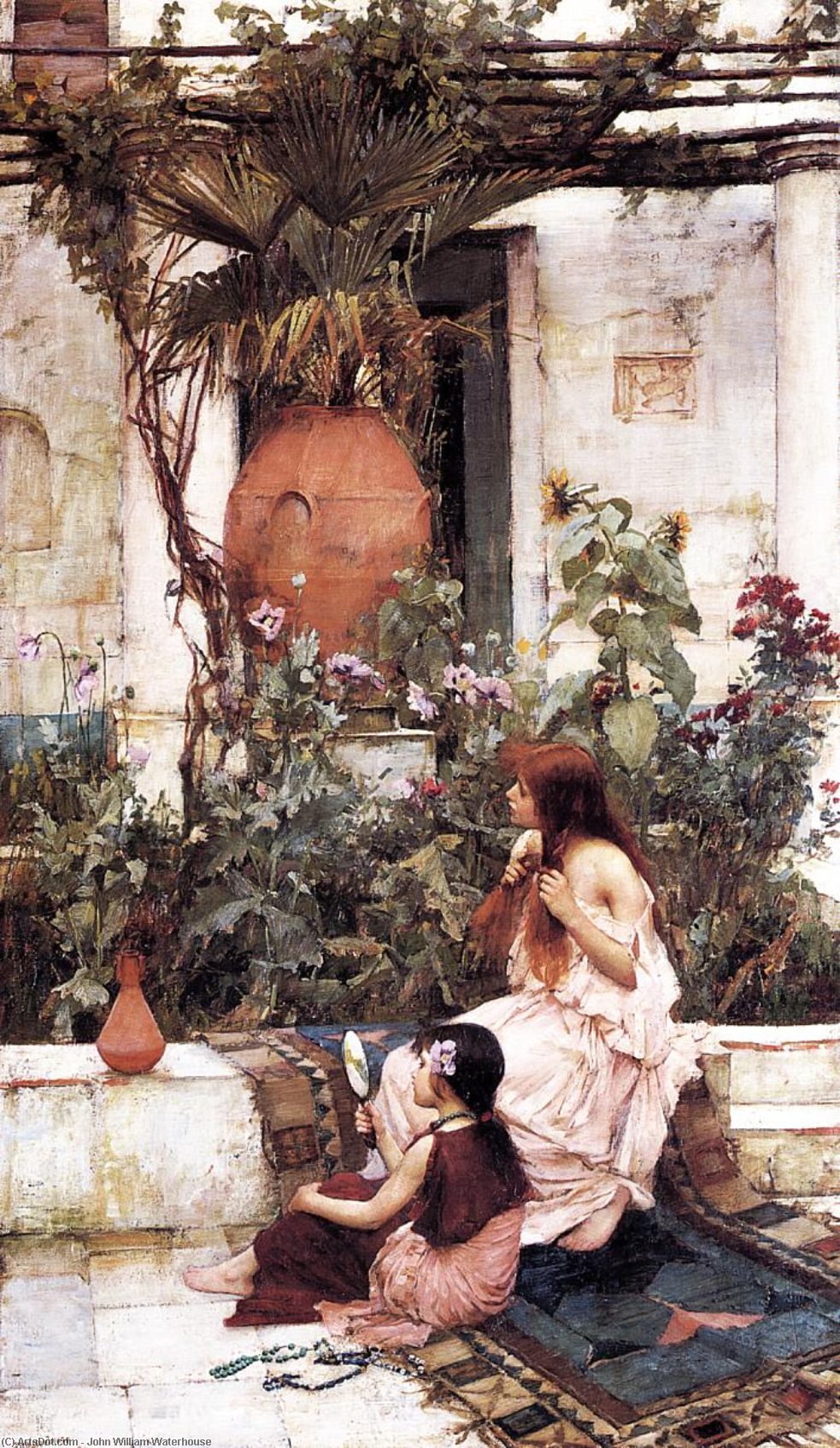 The Toilet (aka At Capri) — John William Waterhouse