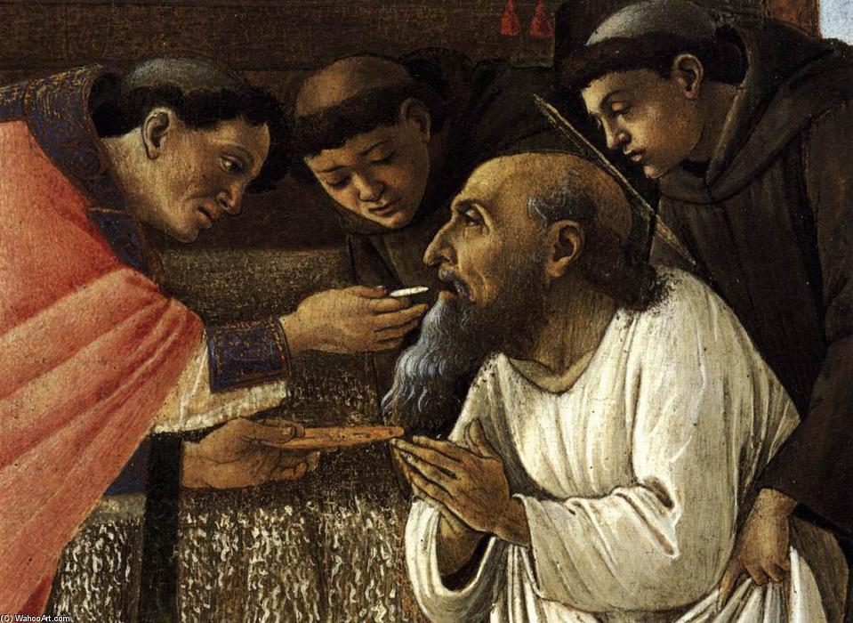 Die Letzte Kommunion Des Heiligen Hieronymus (detail) — Sandro Botticelli