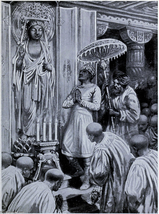 Kanishka Inaugurates Mahyana Buddhism — Ambrose Dudley