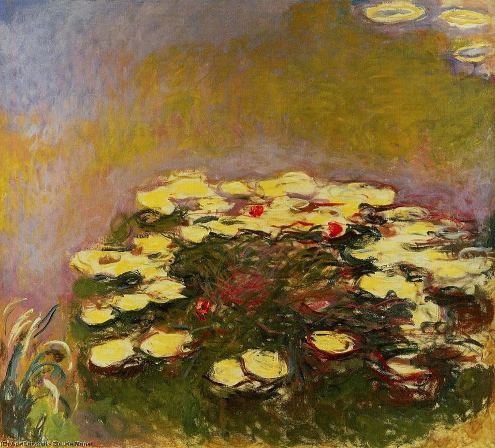 Water-lilies 56 — Claude Monet