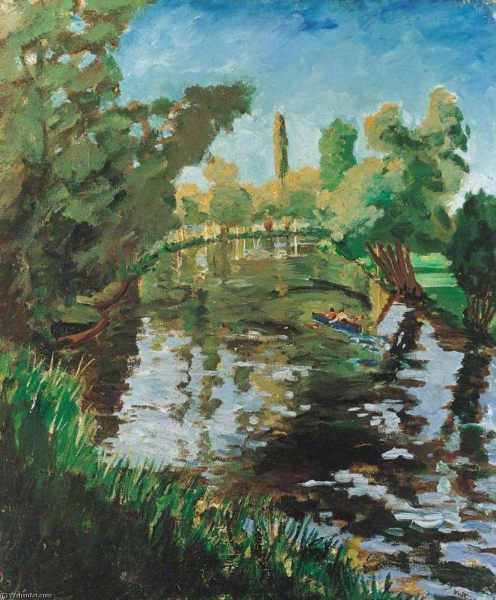 The Thames At Taplow — Winston Spencer Churchill