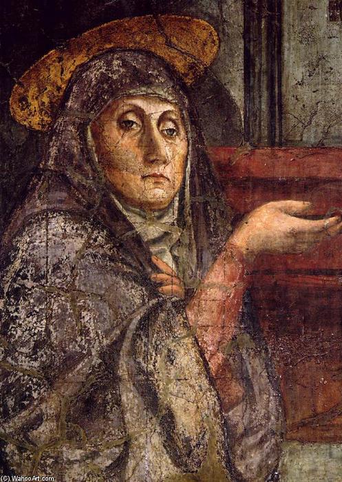 Trinity (detail) — Мазаччо