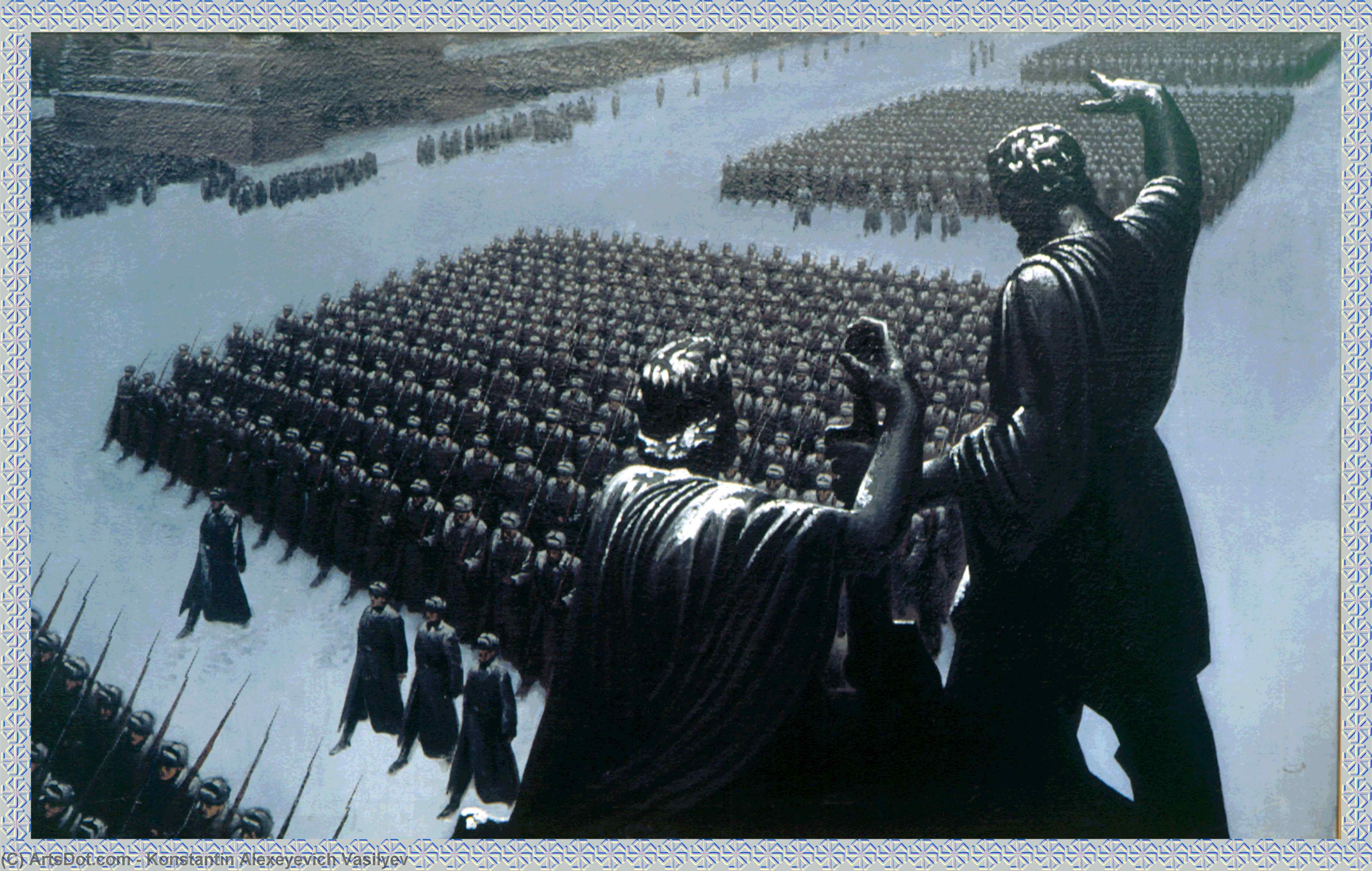 Parade In The 1941 — Konstantin Alexejewitsch Wassiljew