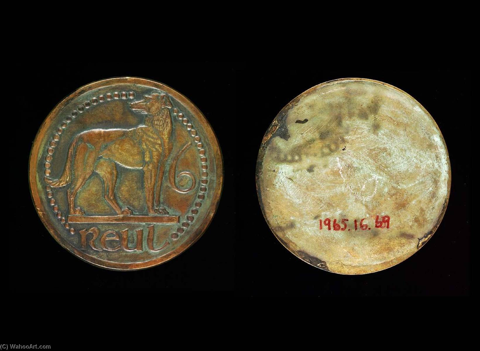 Irish Free State Coinage Design 6 Reul — Paul Manship