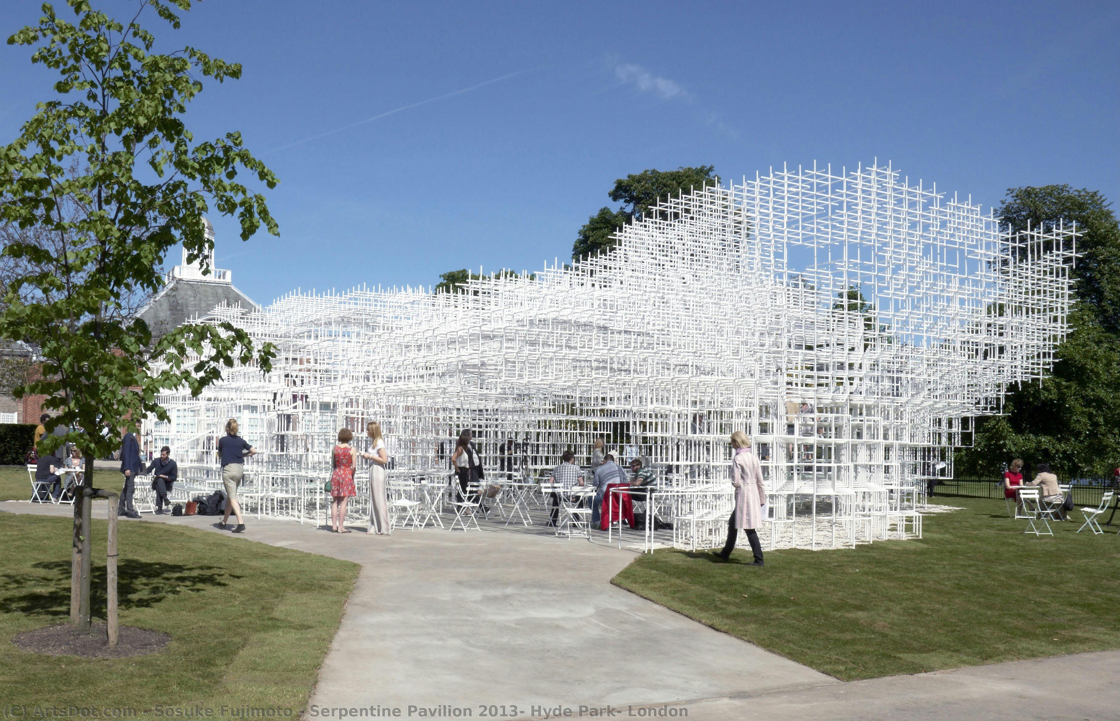 Serpentine Pavilion 2013, Hyde Park, London — Sōsuke Fujimoto