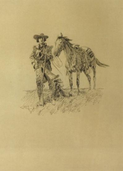 The Young Scout — Charles Marion Russell