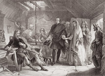 The First Meeting Of Prince Charles And Flora — Alexander Johnston