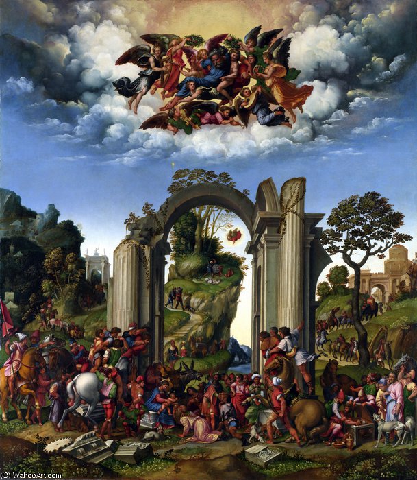 Adoration Of The Kings — Girolamo Da Treviso The Younger