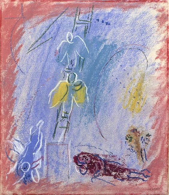 'study To ''the Jacob's Dream''' — Марк Шагал