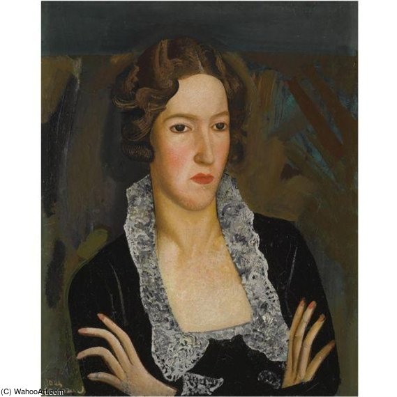 Portrait Of A Lady — Boris Dmitrievich Grigoriev