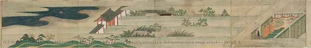 Illustrated Legends Of Ishiyamadera (ishiyamadera Engi Emaki), Scroll 4 — Tosa Mitsunobu