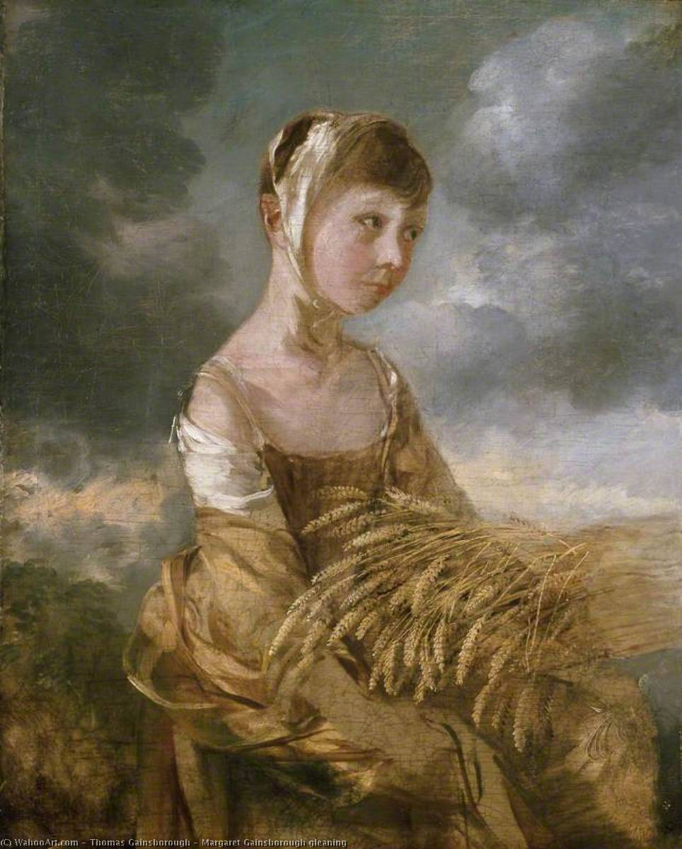 Margaret Gainsborough Gleaning — Thomas Gainsborough