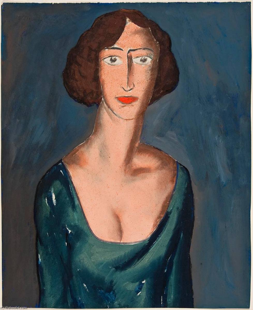 Girl With Auburn Hair — Alfred Henry Maurer