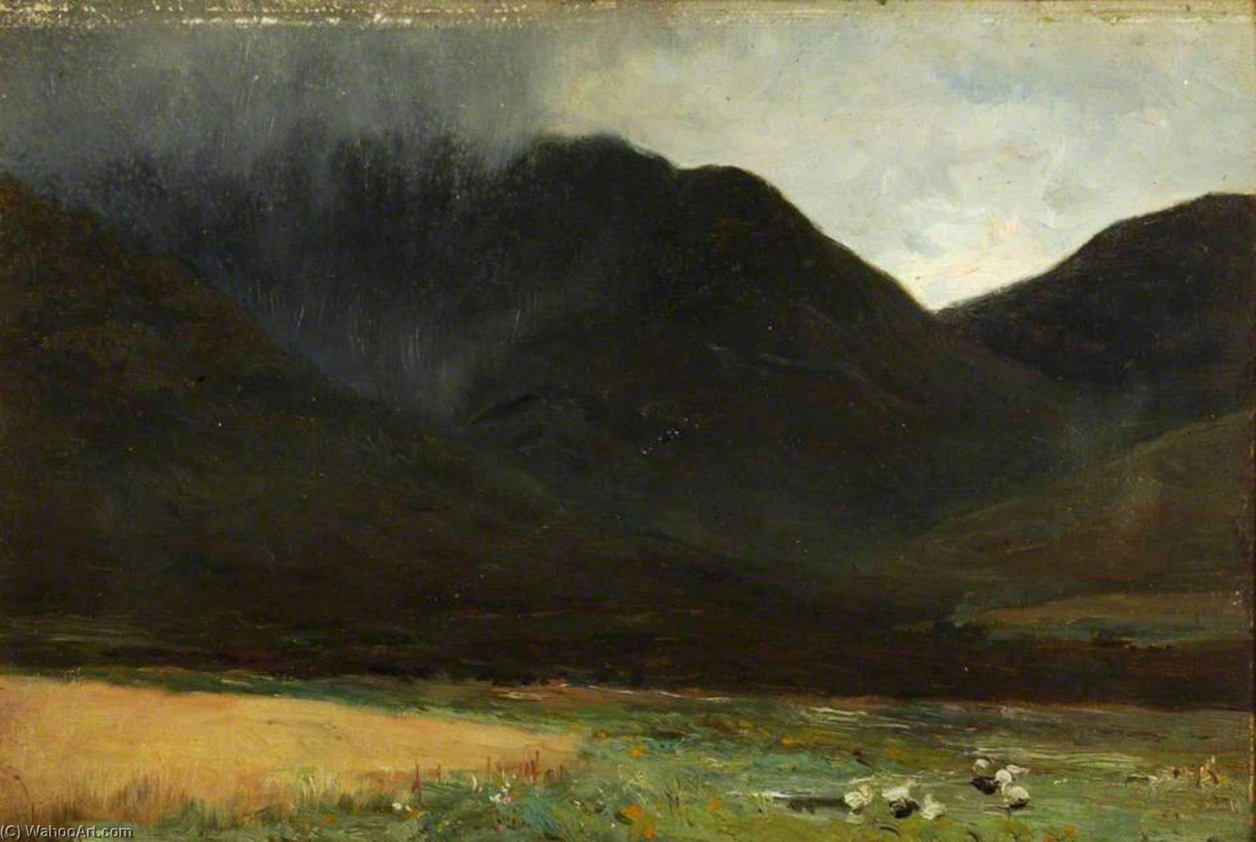 A Rain Cloud In The Highlands — Alexander Kellock Brown