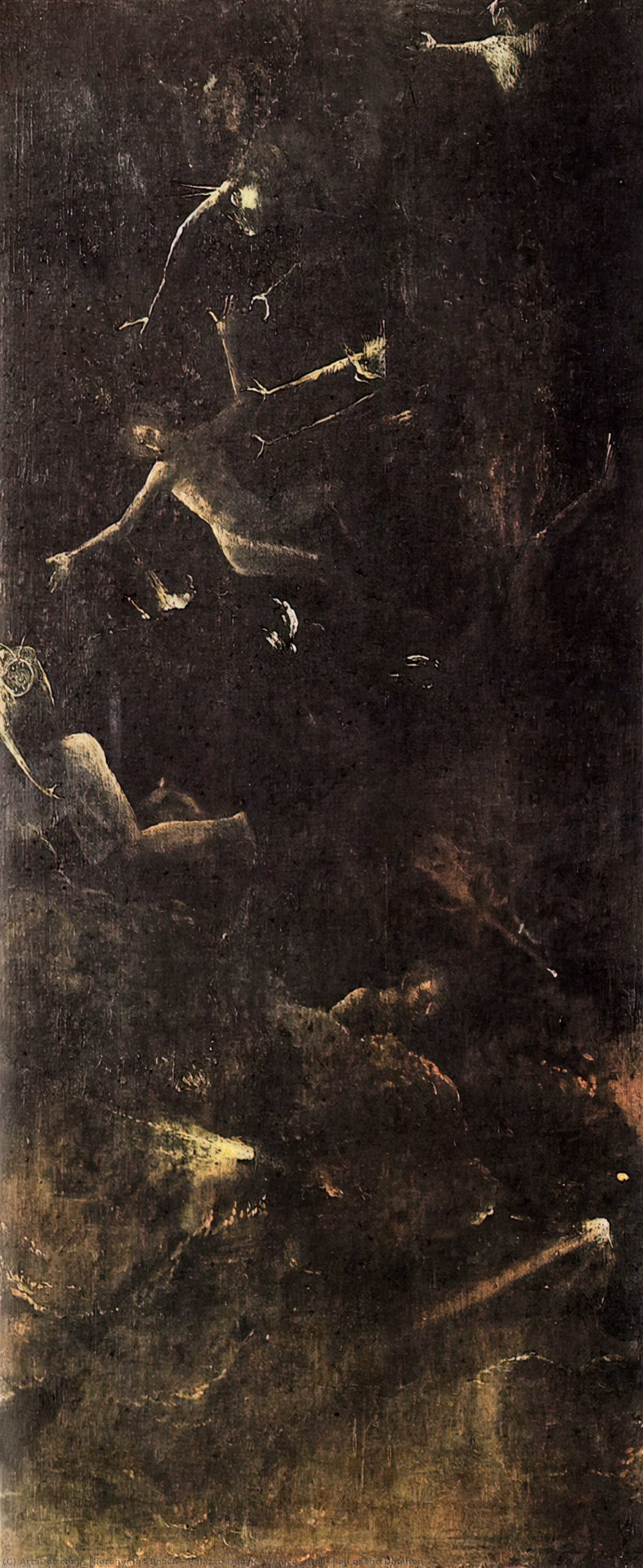 Palazzo Ducale, Venezia - Hölle: Fall Der Verdammnen — Hieronymus Bosch