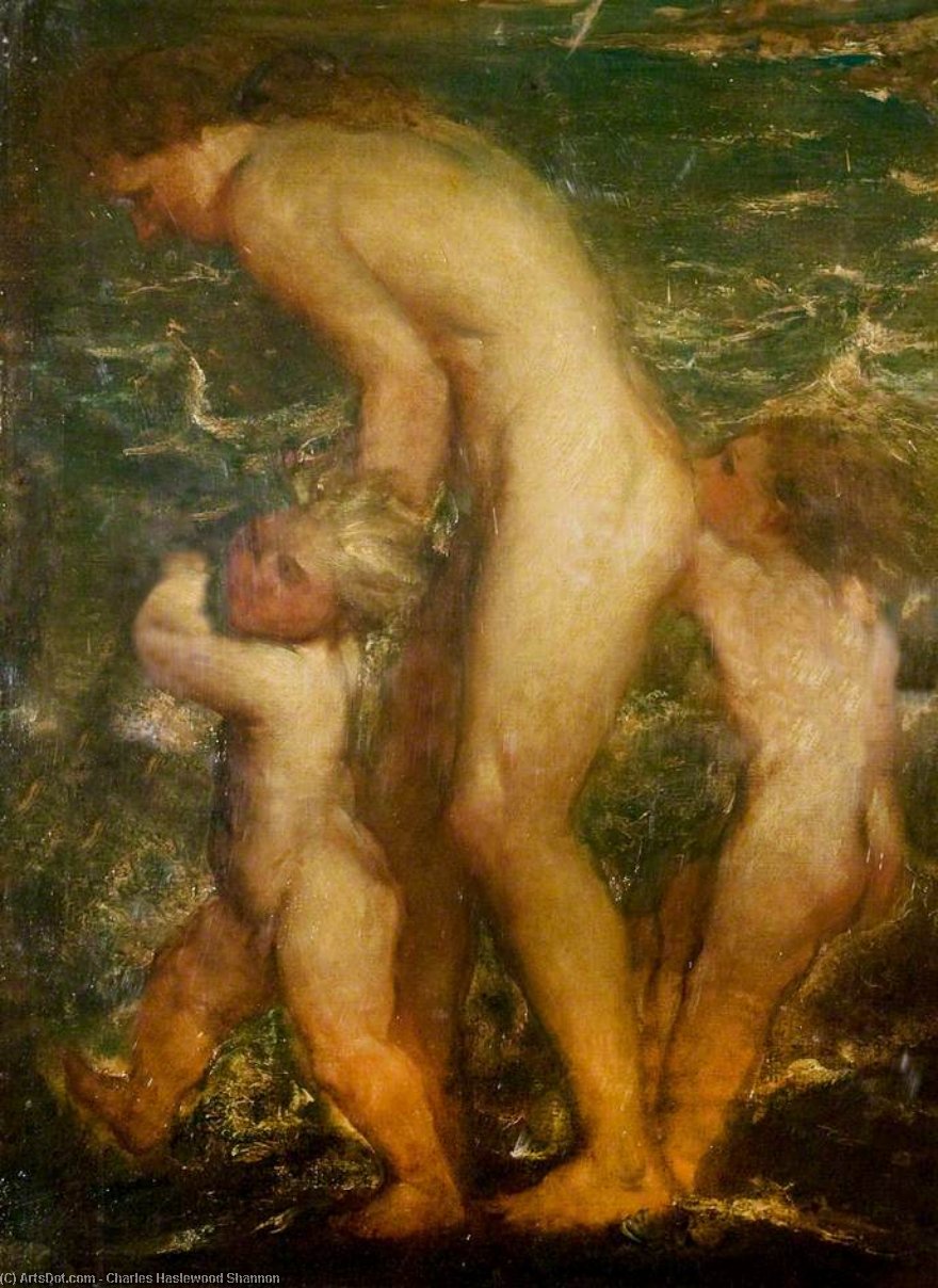 Salt Water — Charles Haslewood Shannon