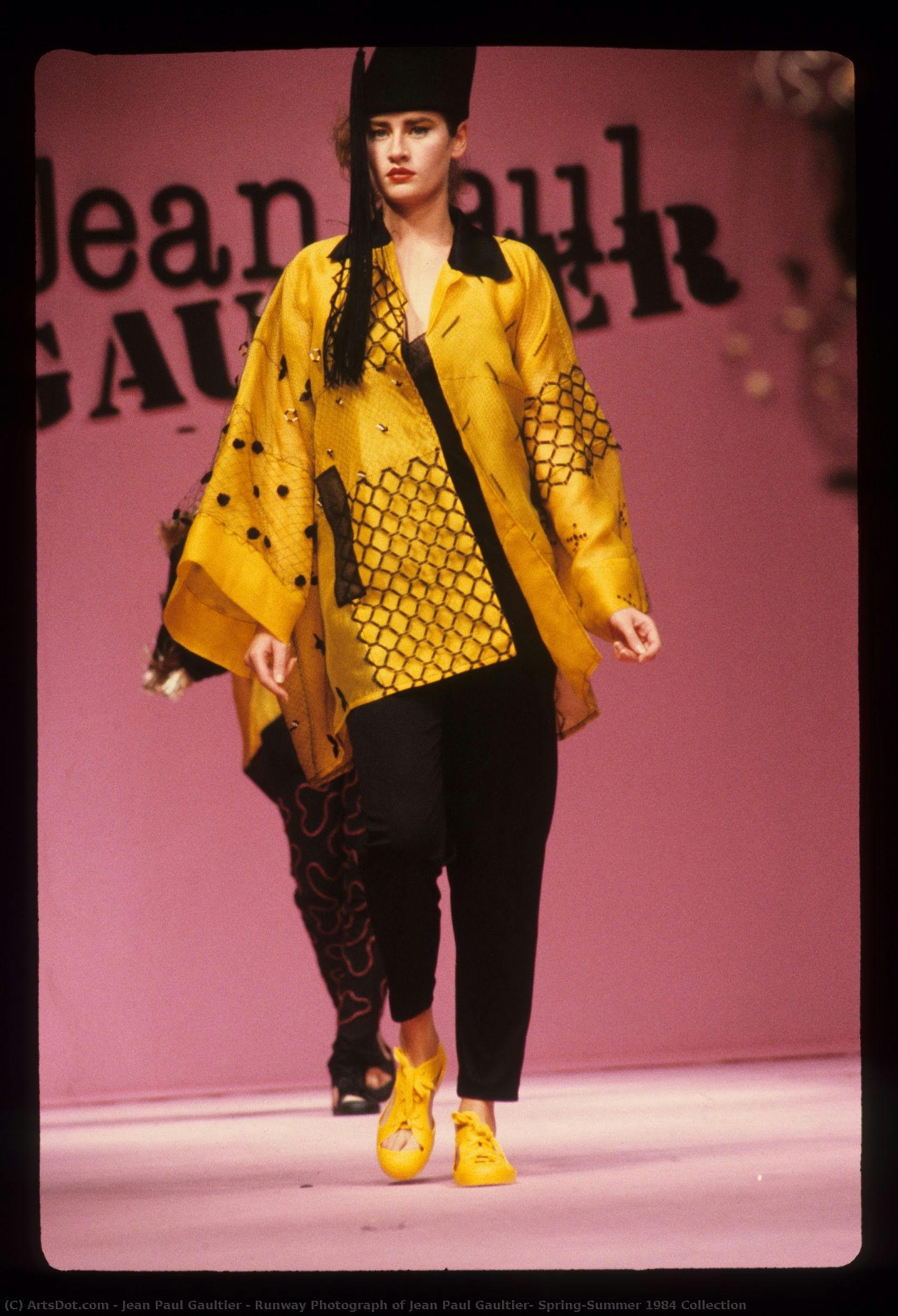 Runway Photograph Of Jean Paul Gaultier, Spring/summer 1984 Collection — Jean Paul Gaultier