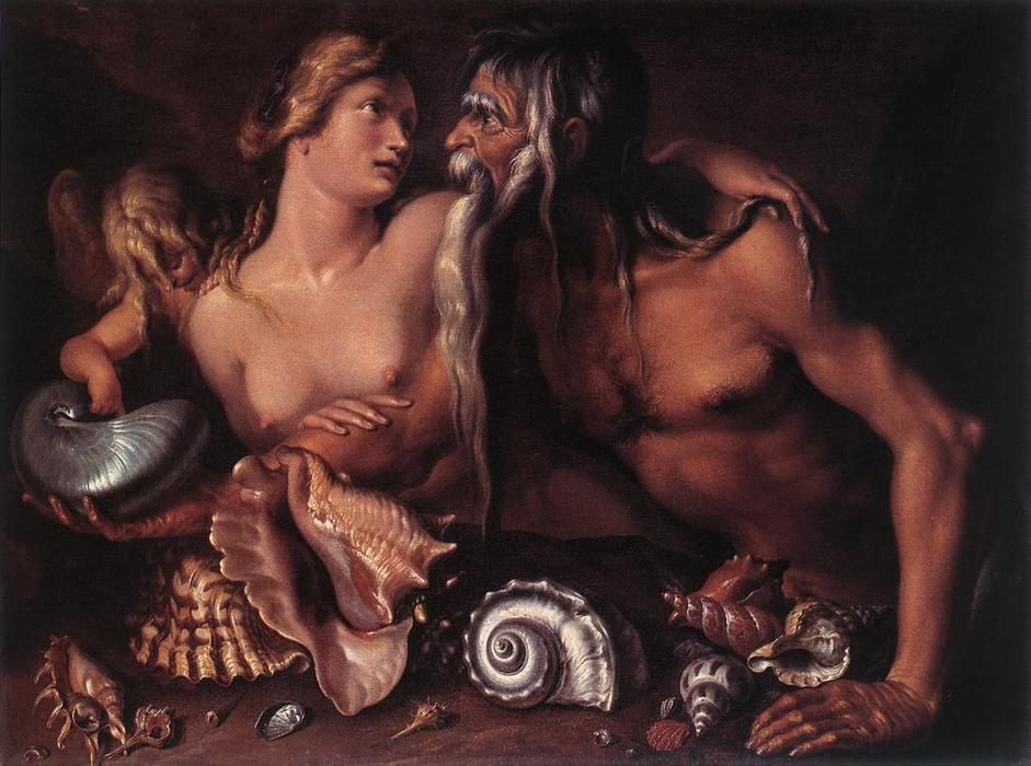 Neptune And Amphitrite — Jacob De Gheyn Ii