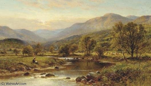 View Of Festiniog, North Wales — Alfred I Glendening