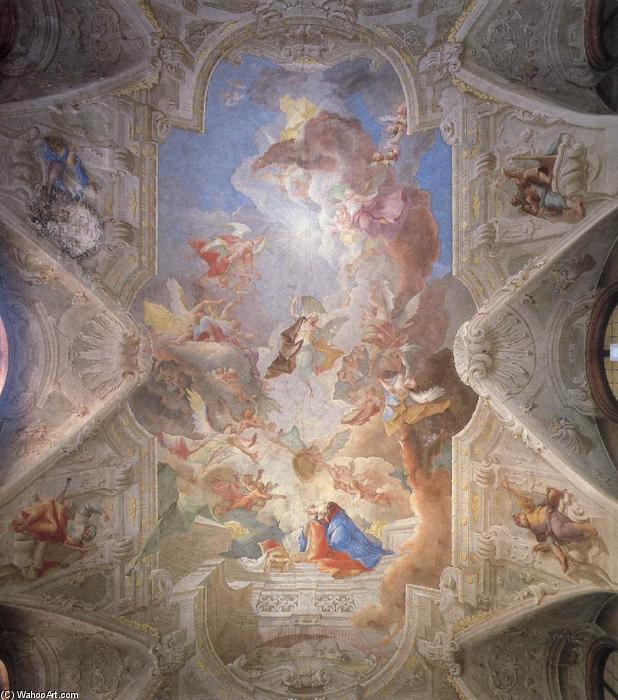 The Annunciation And The Four Prophets — Paul Troger
