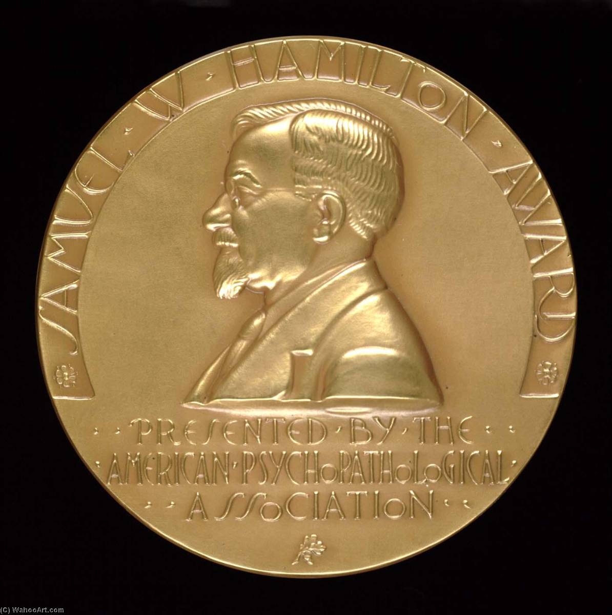 Samuel W. Hamilton Award For Distinguished Contribution To Psychopathology (obverse) — Anthony De Francisci