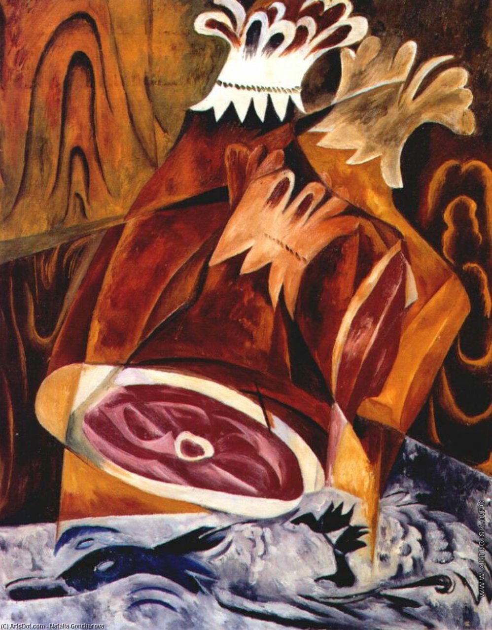 Still Life With Ham — Наталья Сергеевна Гончарова