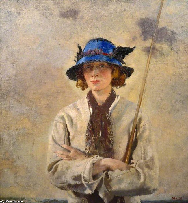 The Angler — Sir William Newenham Montague Orpen