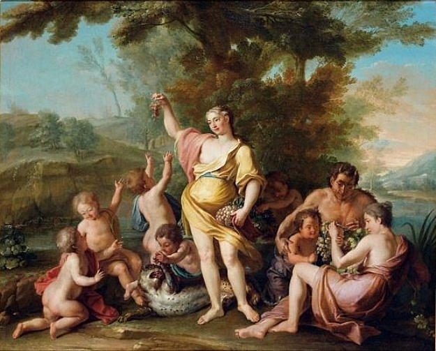 The Education Of Bacchus (also Known As Autumn) — Antoine Coypel Ii