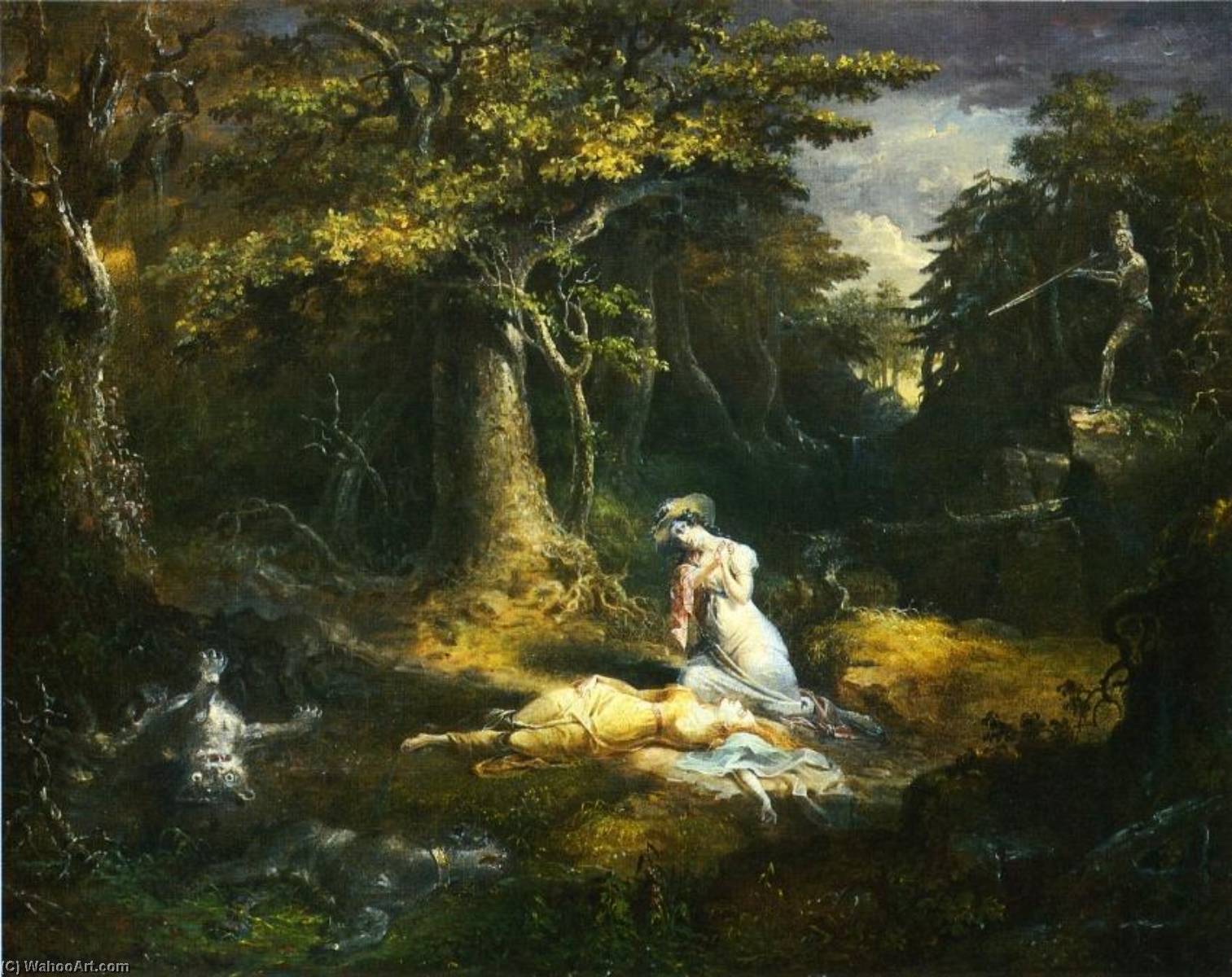 Leatherstocking's Rescue — John Quidor