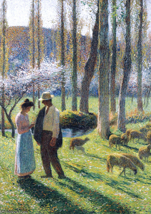 Amoureaux Aka Lovers — Henri Jean Guillaume Martin