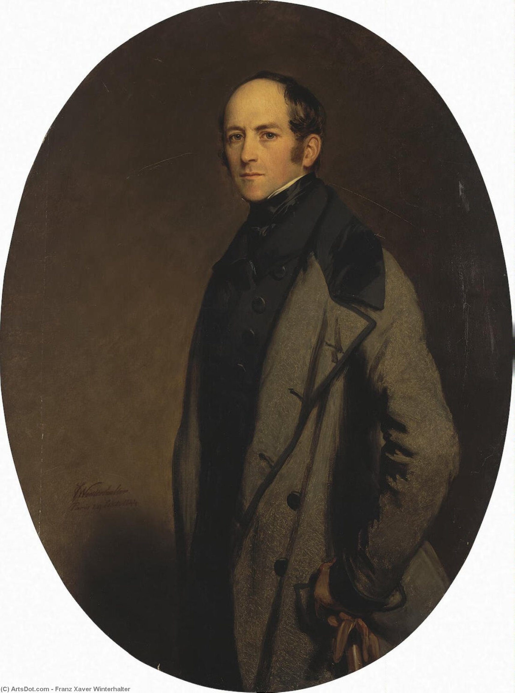Portrait Of Count Alexei Bobrinsky — Franz Xavier Winterhalter