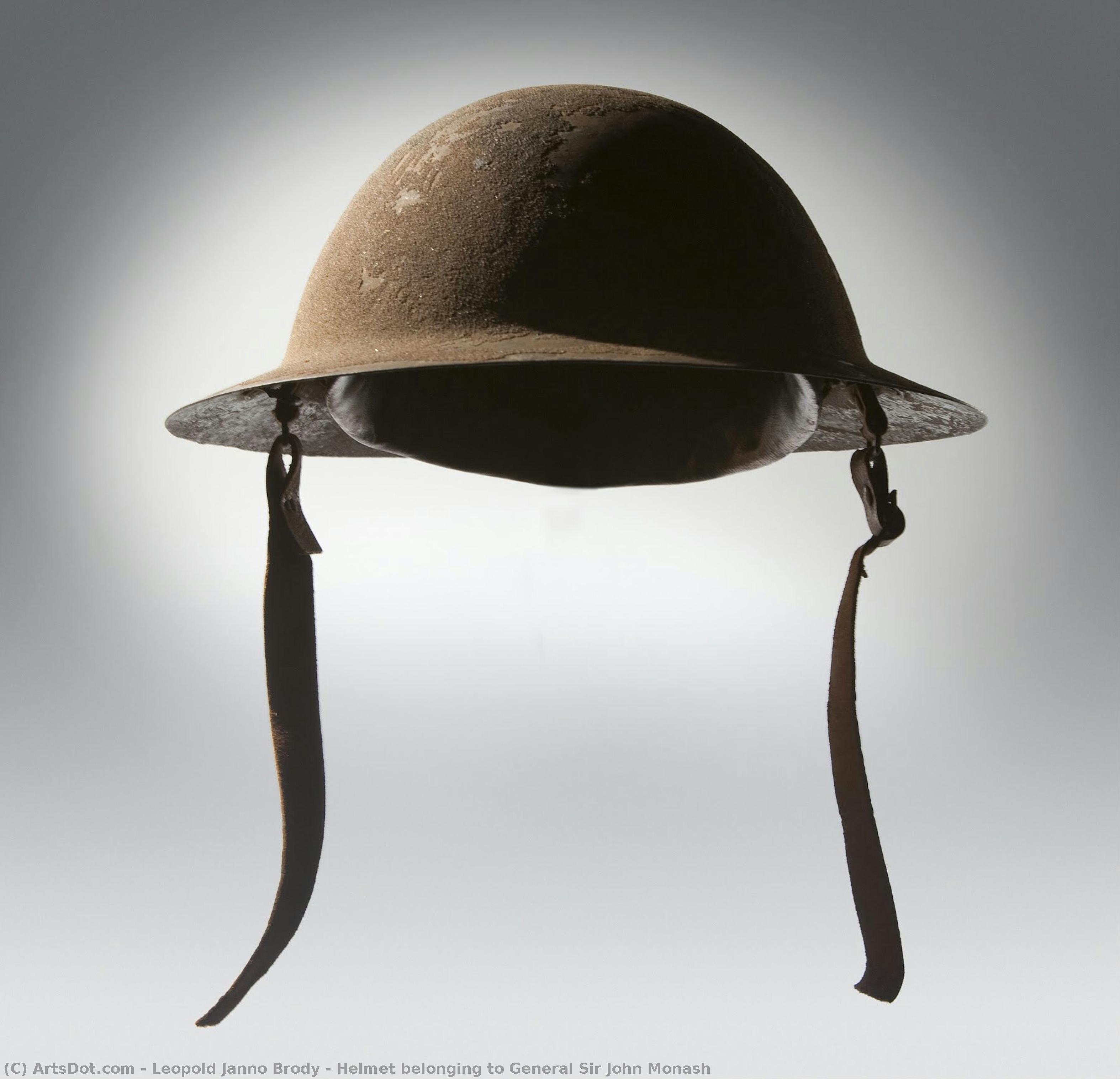 Helmet Belonging To General Sir John Monash — Leopold Janno Brody