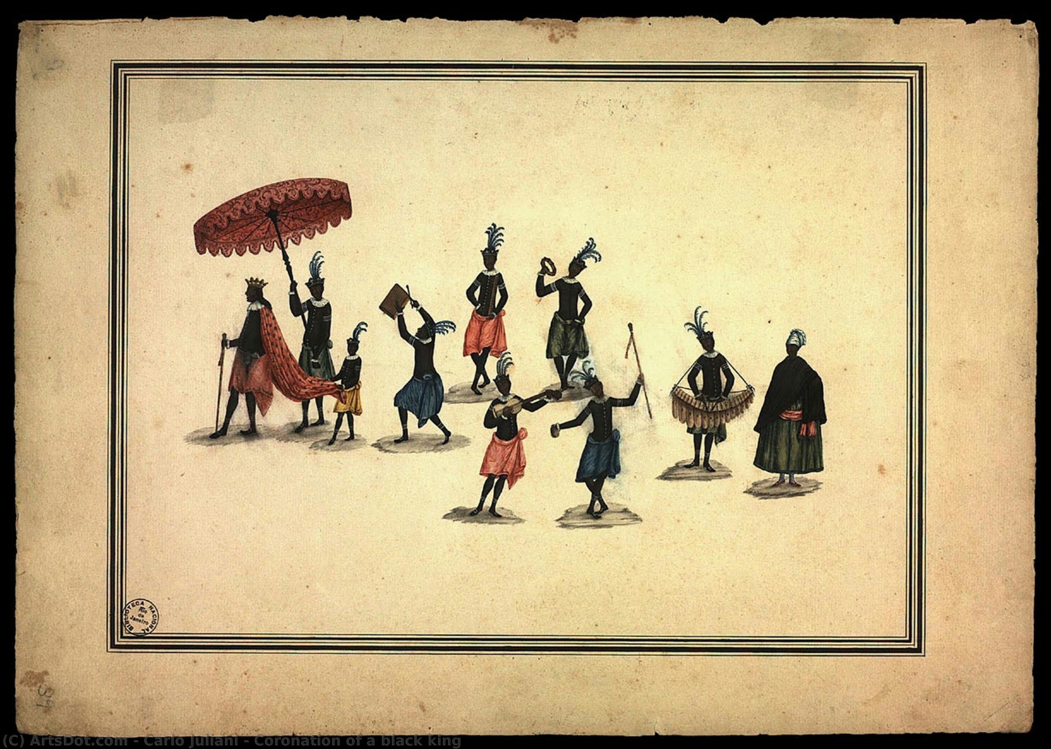 Coronation Of A Black King — Carlo Juliani