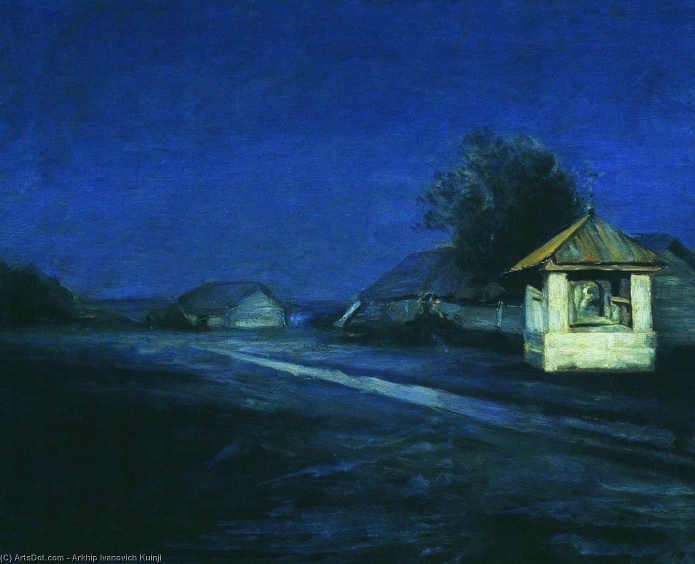 Night Landscape — Arkhip Ivanovich Kuindzhi