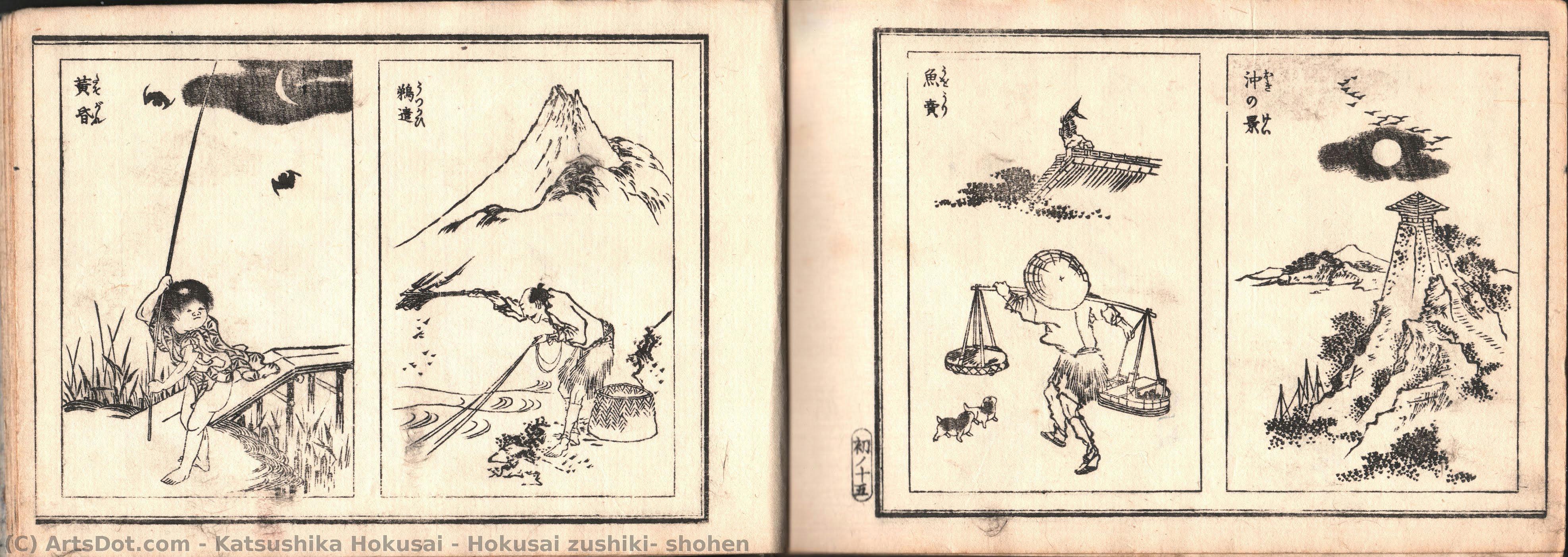 Hokusai Zushiki, Shohen — Katsushika Hokusai