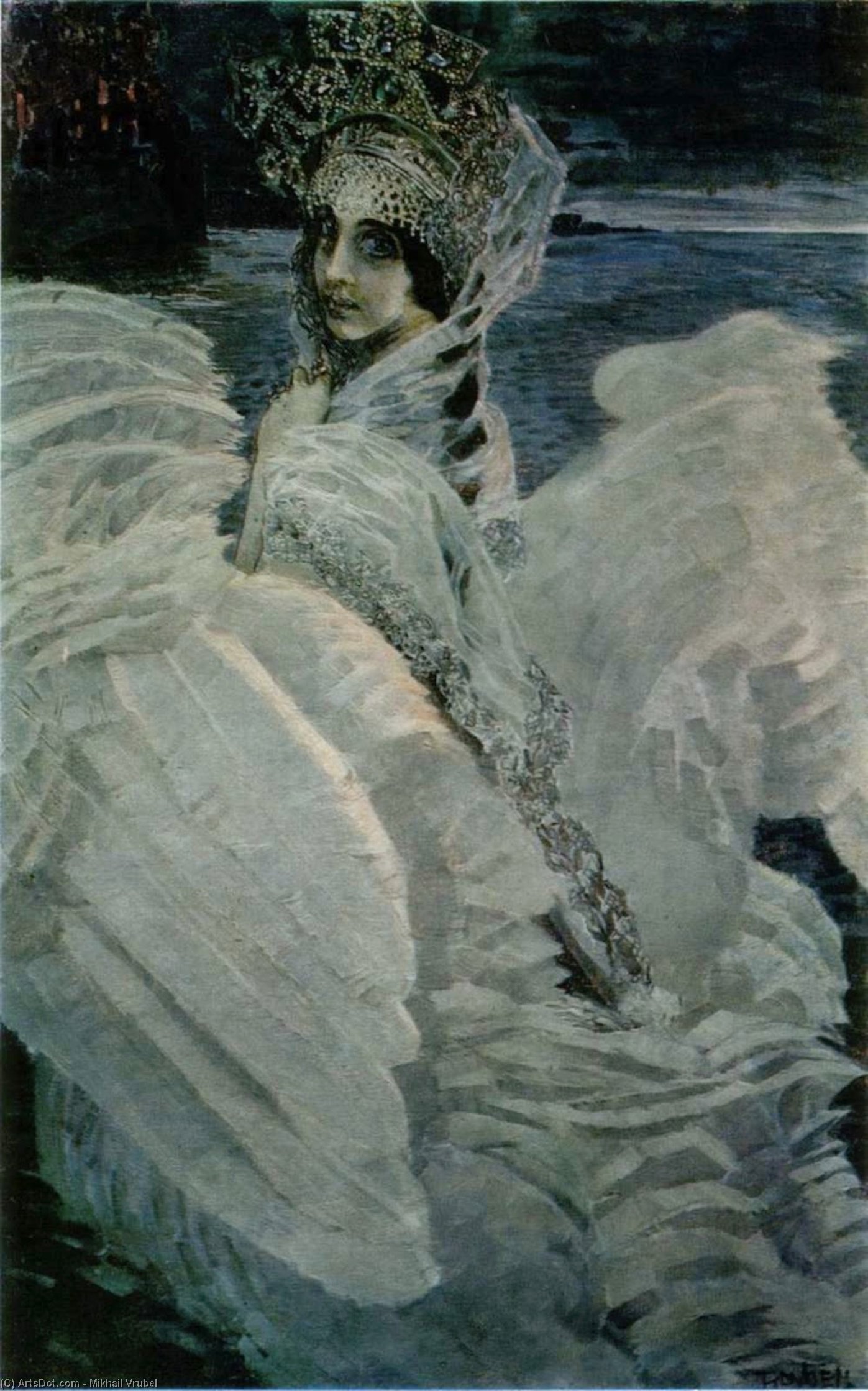 Swan-princess — Михаил Врубель