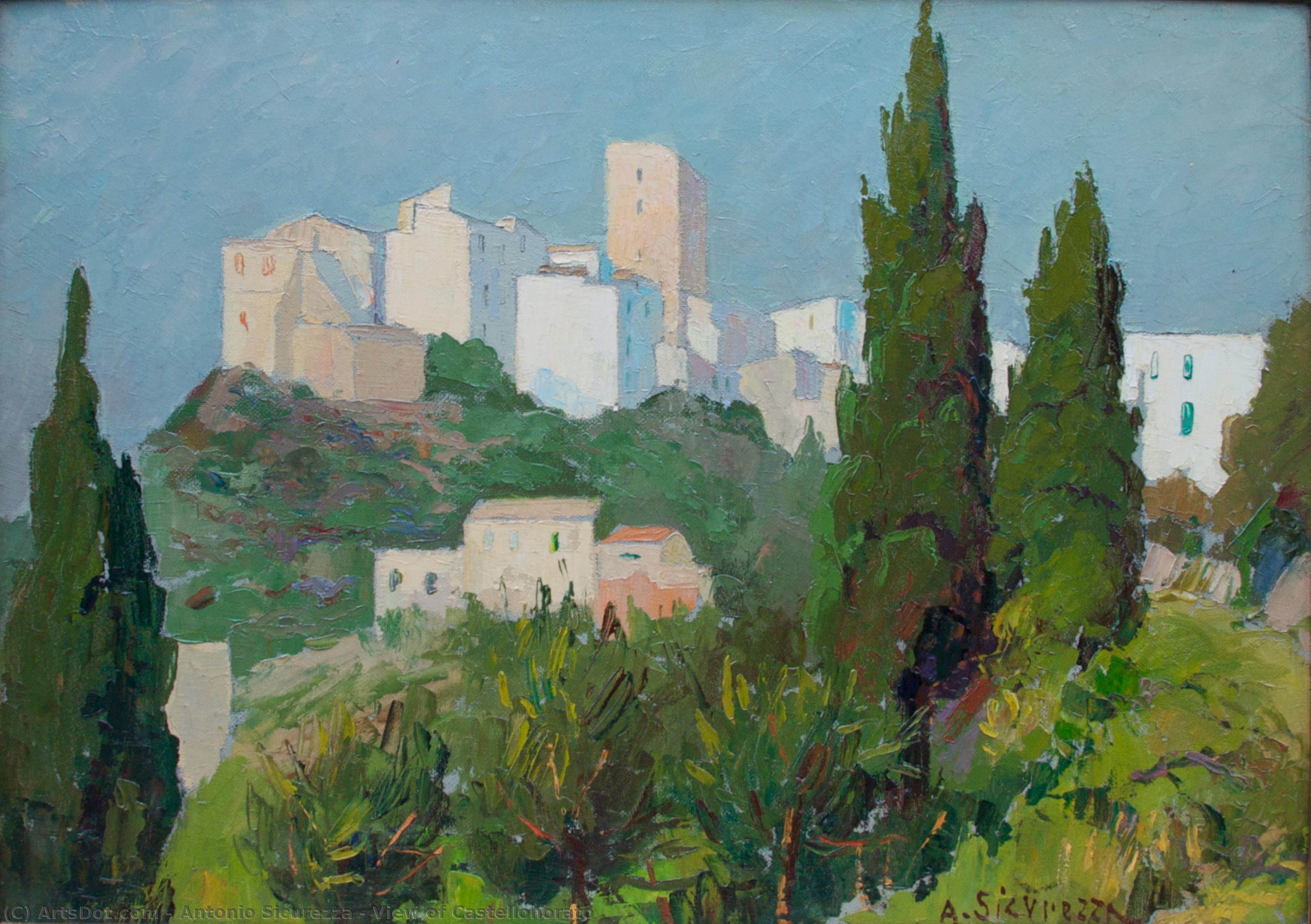 View Of Castellonorato — Antonio Sicurezza