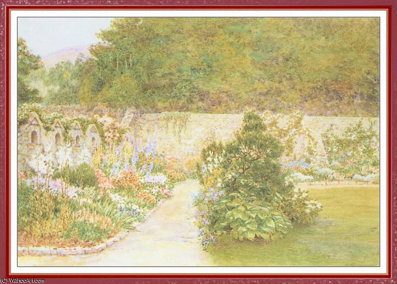 Foord The Walled Garden — Arthur Hughes