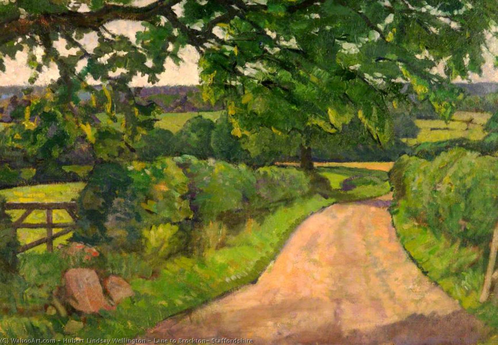 Lane To Brockton, Staffordshire — Hubert Lindsay Wellington