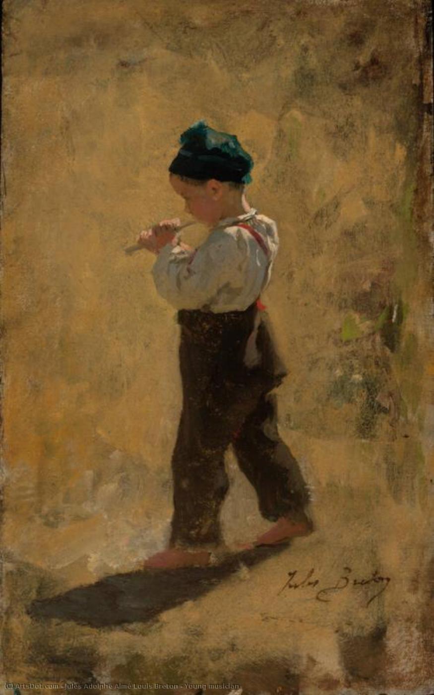 Young Musician — Žil Breton