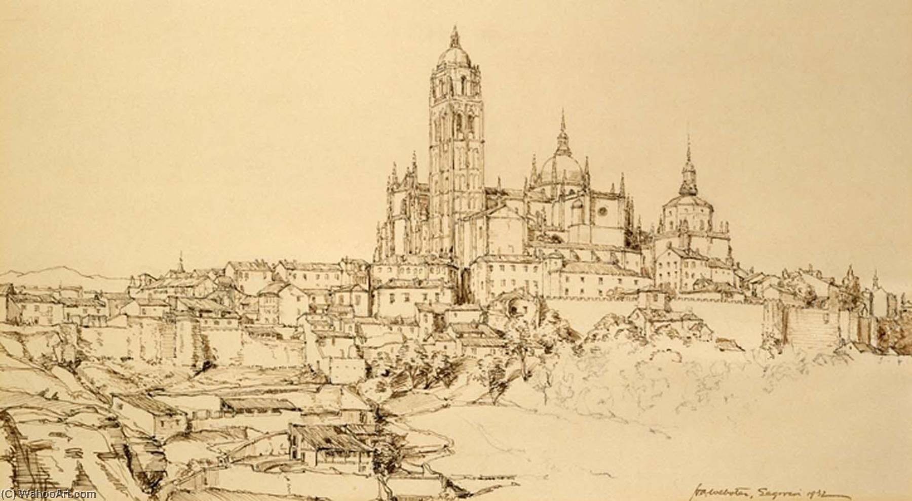 Segovia, Spain — Herman Armour Webster